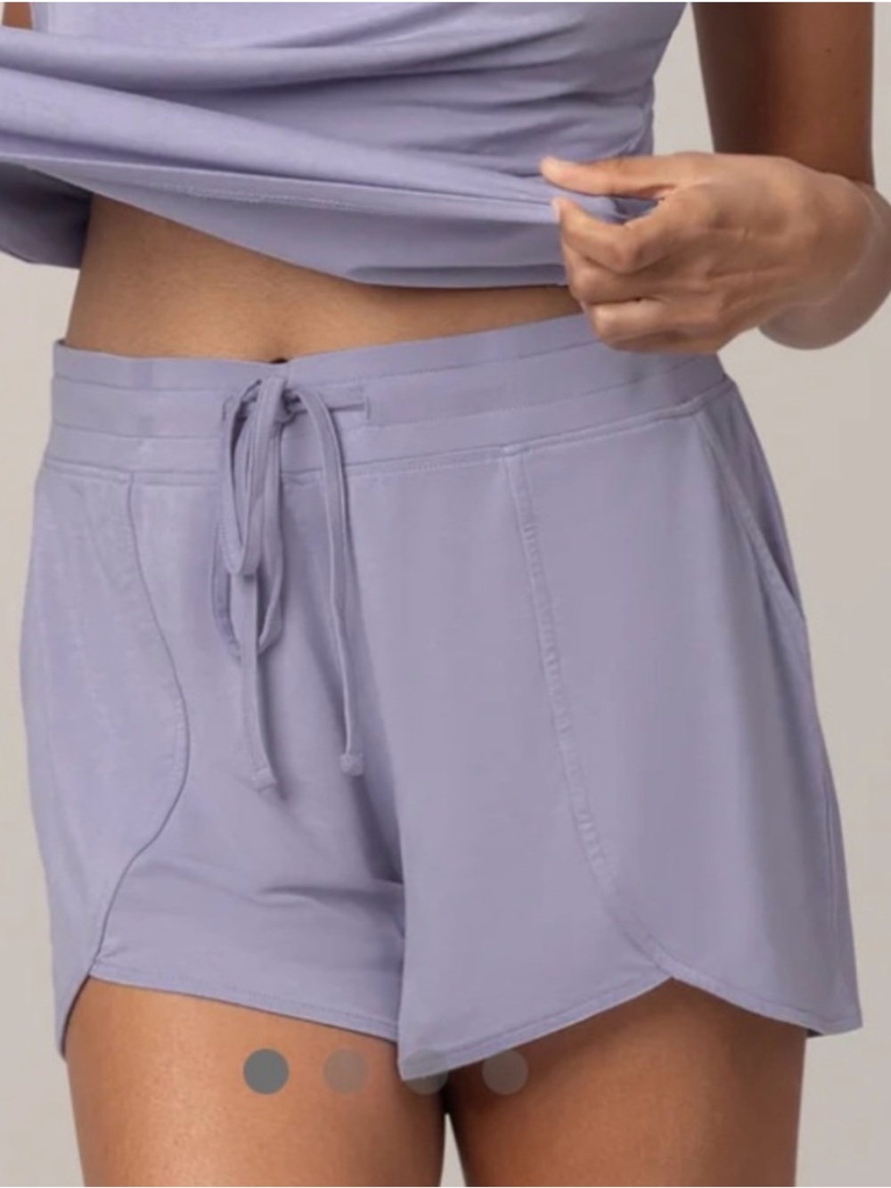 Kindred Bravely Bamboo Lounge Shorts NWT M Lilac Haze Discontinued